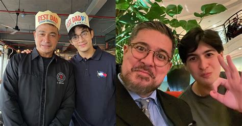 Which Pinoy celebrities are strikingly different when away  .